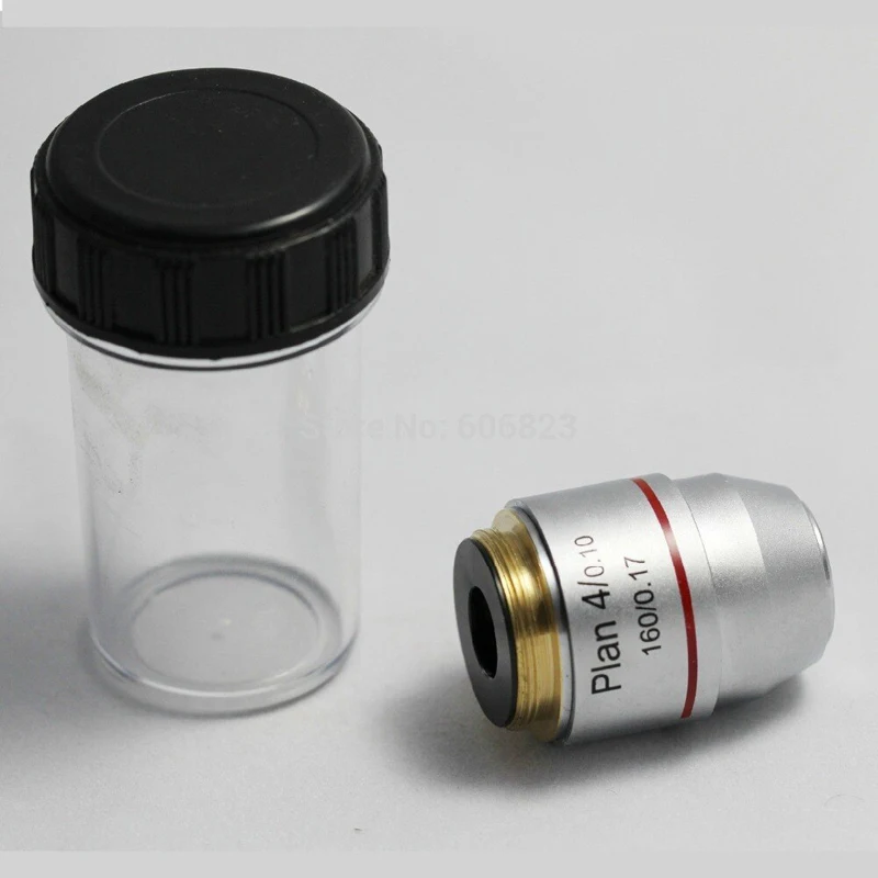 Новый микроскоп объектив коробка Пыленепроницаемая против плесени бутылка