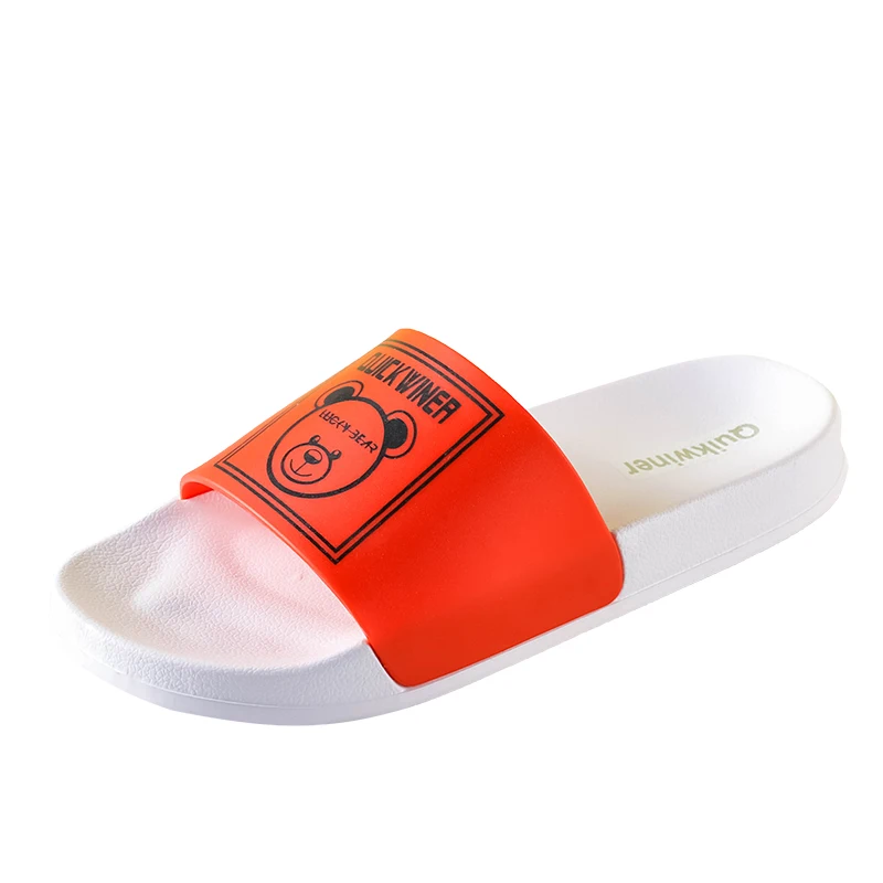 

Slippers Male Summer Indoor Household Home Non-Slip Couples Bathroom Bath Cute Cartoon Thick-Soled Sandals And Slippers Male