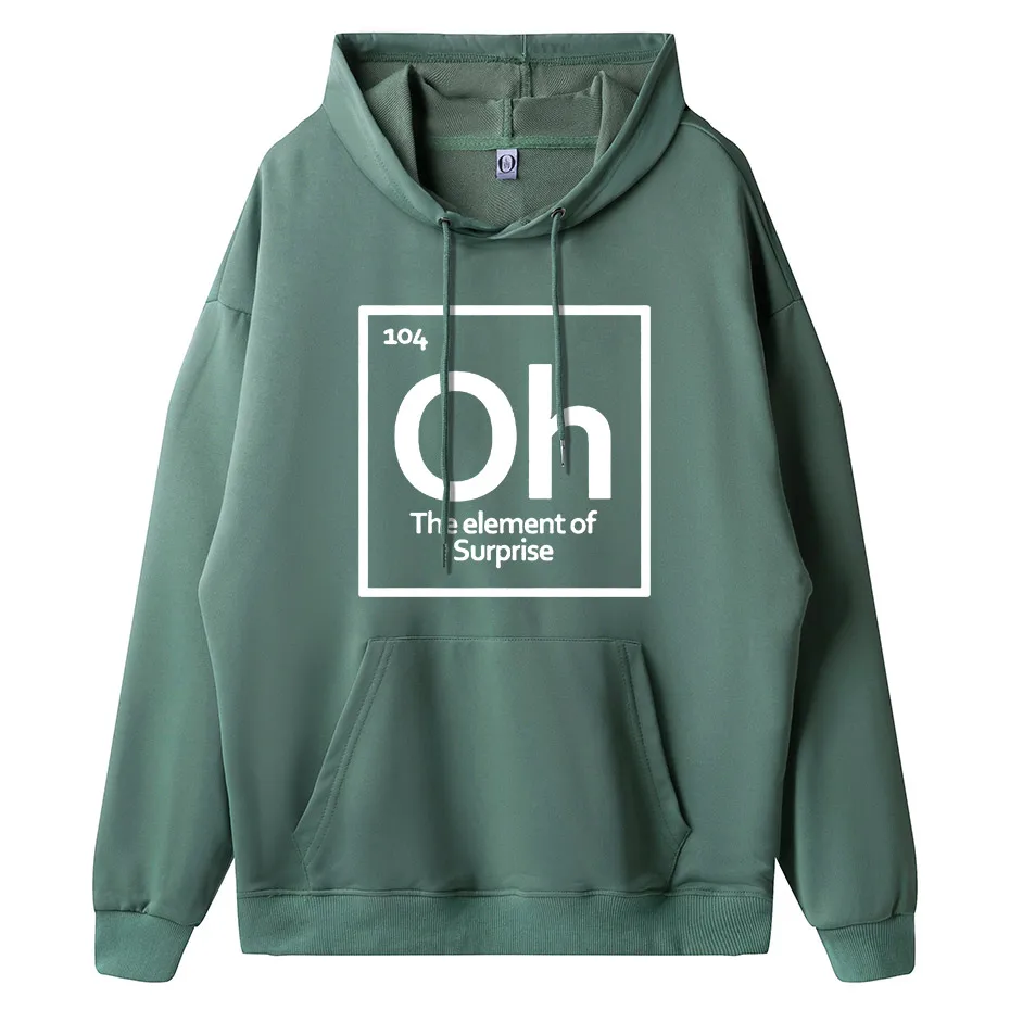 

Funny New Oh Surprise Periodic Table Men Cotton long Sleeve Chemistry Science Camiseta Hoodies, Sweatshirts