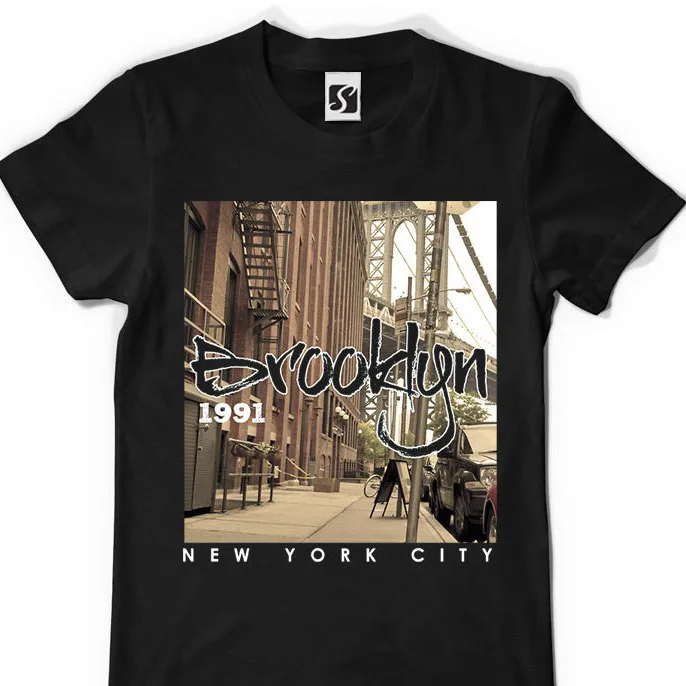 Мужская футболка из натурального хлопка с круглым вырезом лидер продаж