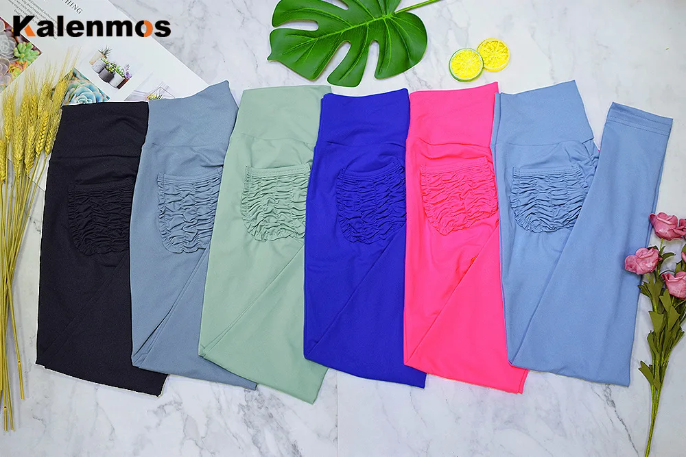 

Sexy Fitness Pants Women All Year Round Clothes Super Elastic Hight Waist Solid Skinny Ankle-Length Sport Training Streetwear