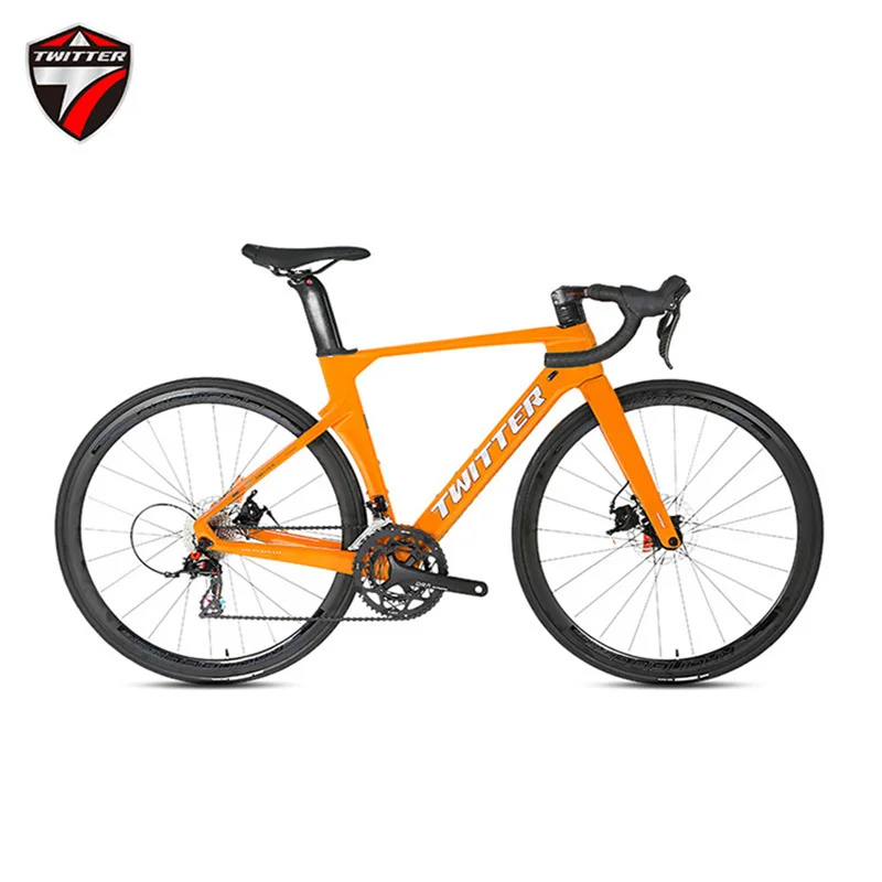 

TWITTER bicycle R10 RIVAL-22S fully hidden inner line hydraulic disc brake 700C carbon fiber bicycle bicycle for men bicicleta