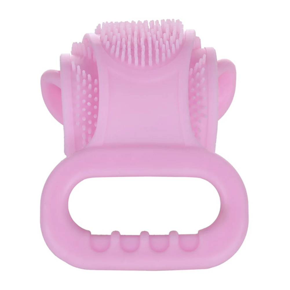 Скраб Полотенце Эластичный двусторонний Bump Дизайн щетка для ванны душа полоса