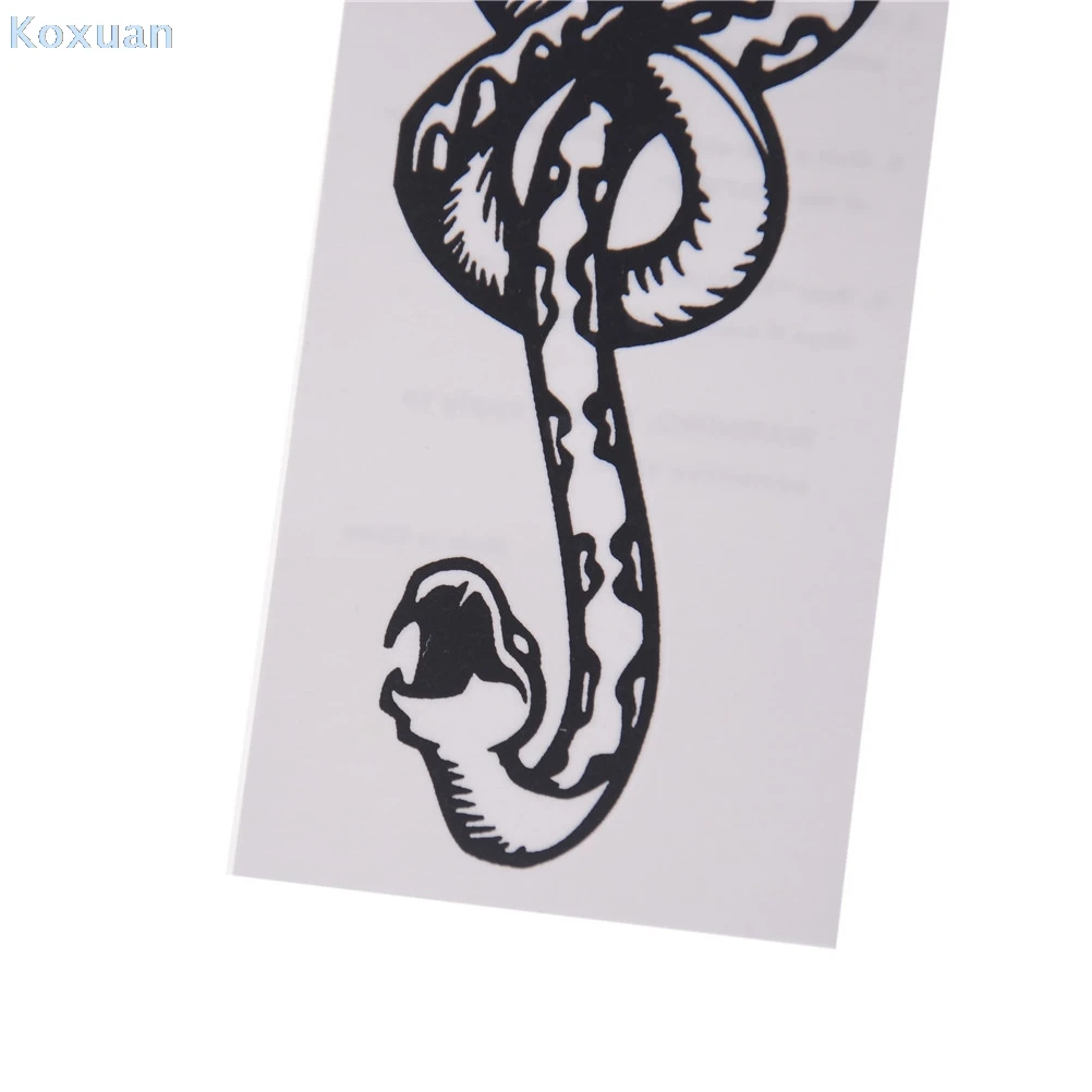 

1/5PCS Death Eaters Dark Mark Make Up Tattoos Stickers Cosplay Accessories And Dancing Party Dance Arm Art