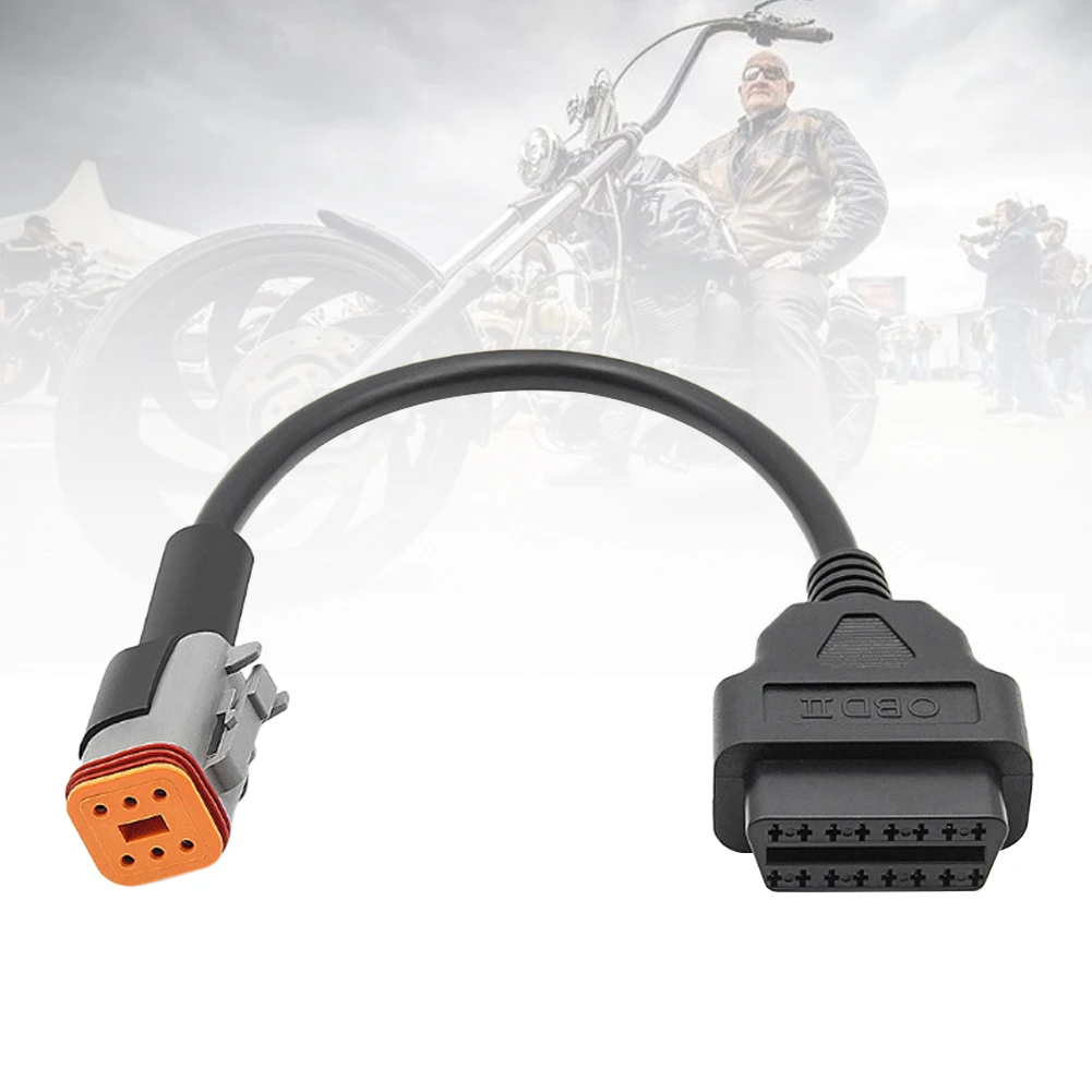 Адаптер для диагностического сканера 6 контактов на OBD2 Мотоциклов Harley Davidson |
