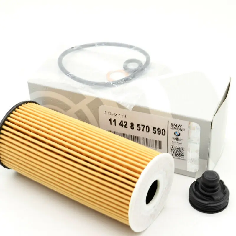 

Комплект масляных фильтров двигателя 11428570590 для BMW Mini Coope X1 F45 F46 F48 F54 F55 F56, комплект прочных масляных фильтров