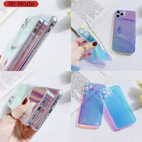 fashion laser soft shell phone case ultra thin anti fall protective cover for iphone 12 mini 11 pro xs max xr x se 2 8 7 6s plus