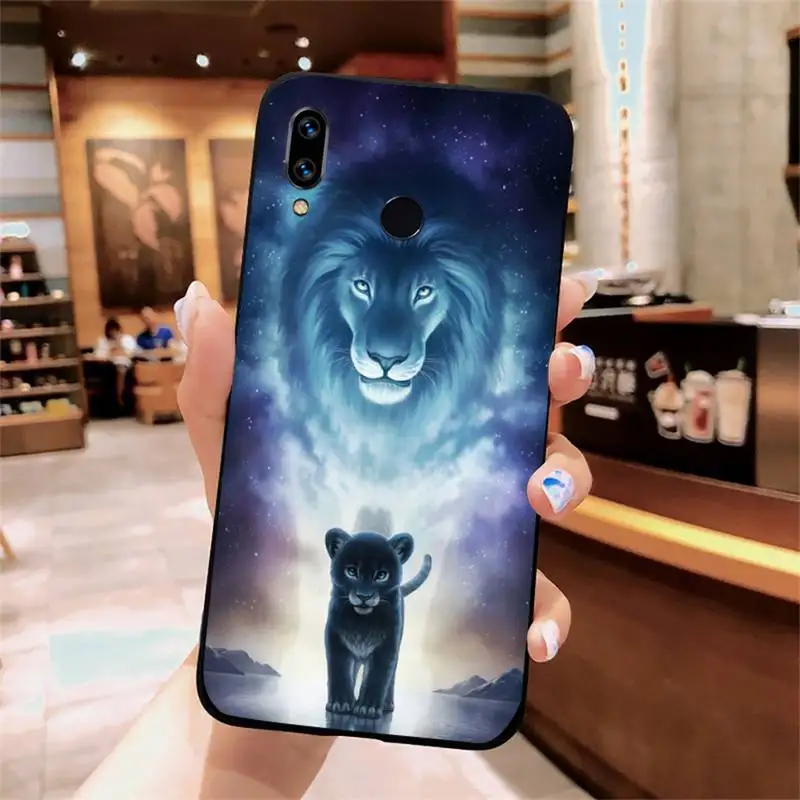 

Cat tiger dog lion reflection Phone Cases For Xiaomi Redmi note 7 8 9 t k30 max3 9 s 10 pro lite
