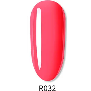 R032 MOZIUR 10 мл УФ Цветной Гель-лак для ногтей - Цвет: R032