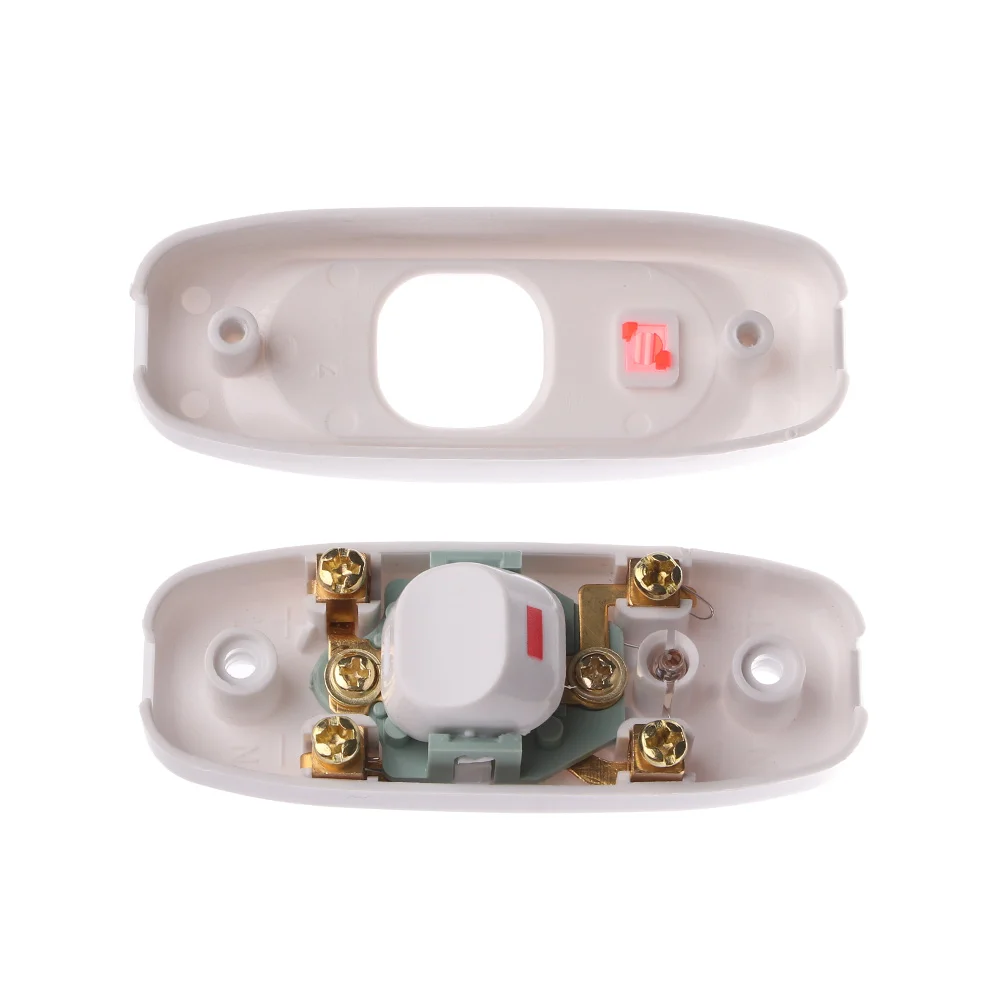 Прикроватный светильник со светодиодным индикатором переключатель 110-250 В