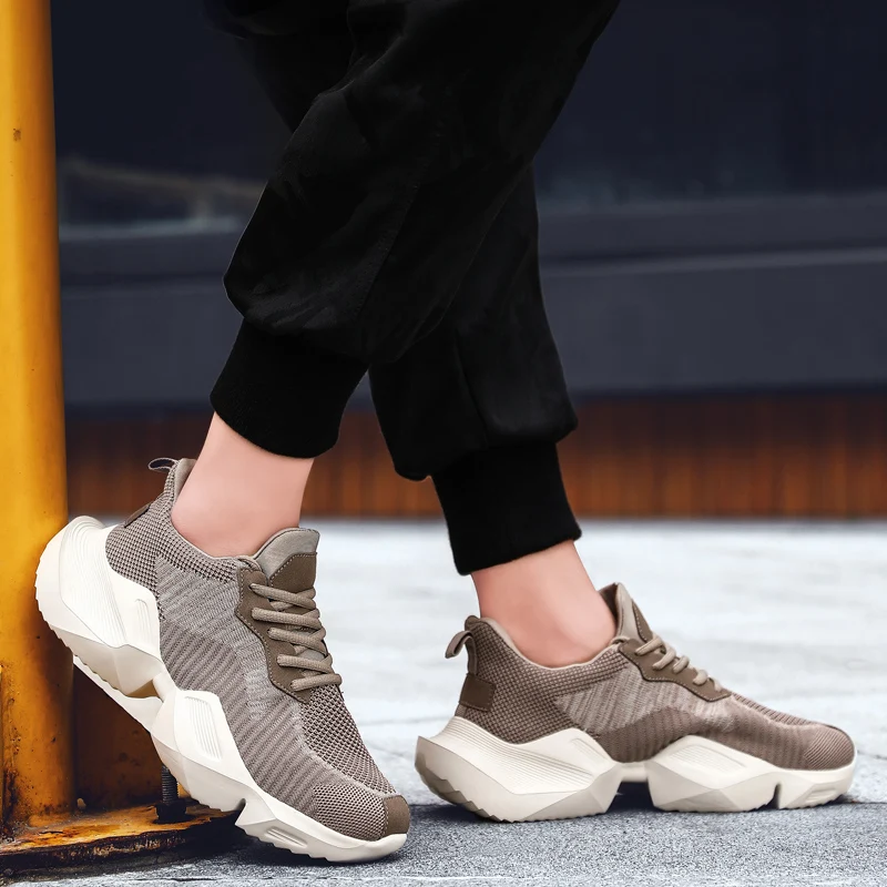 Белые кроссовки для вязания Повседневная обувь Распродажа zapatos man de 2020