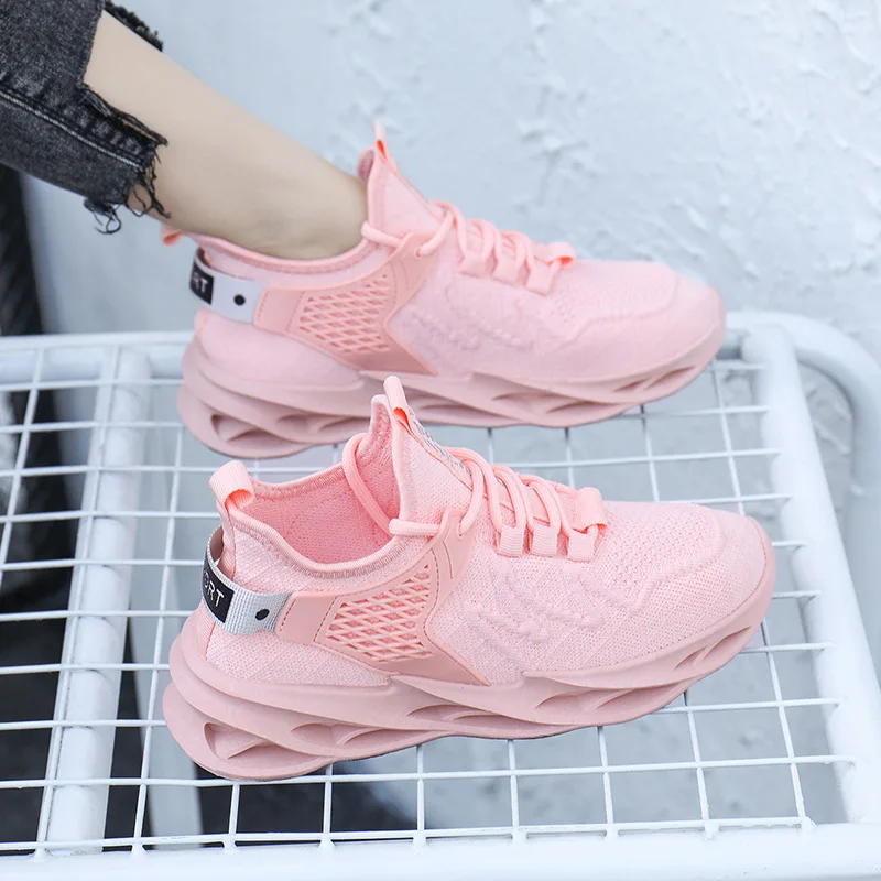 

Sneakers Women's Shoes 2021 New Fashion Lightweight Shoes White Basket Sneakers Breathable Walking Ladies Flat Shoes Black 35-40