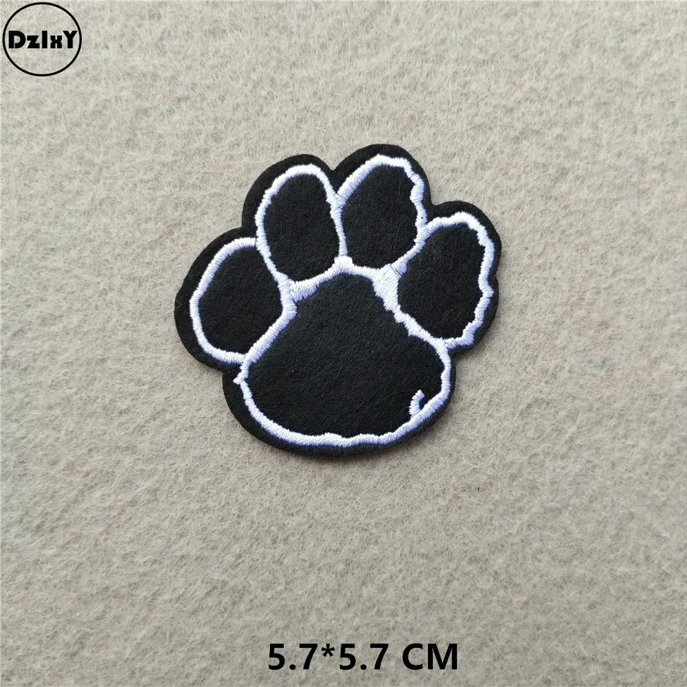 1-PCS-H-278 46 стилей на выбор) черно-белые нашивки с вышивкой для футболки с утюгом в полоску Одежда для Аппликации Наклейки для одежды значки - Цвет: 1-PCS-H-278