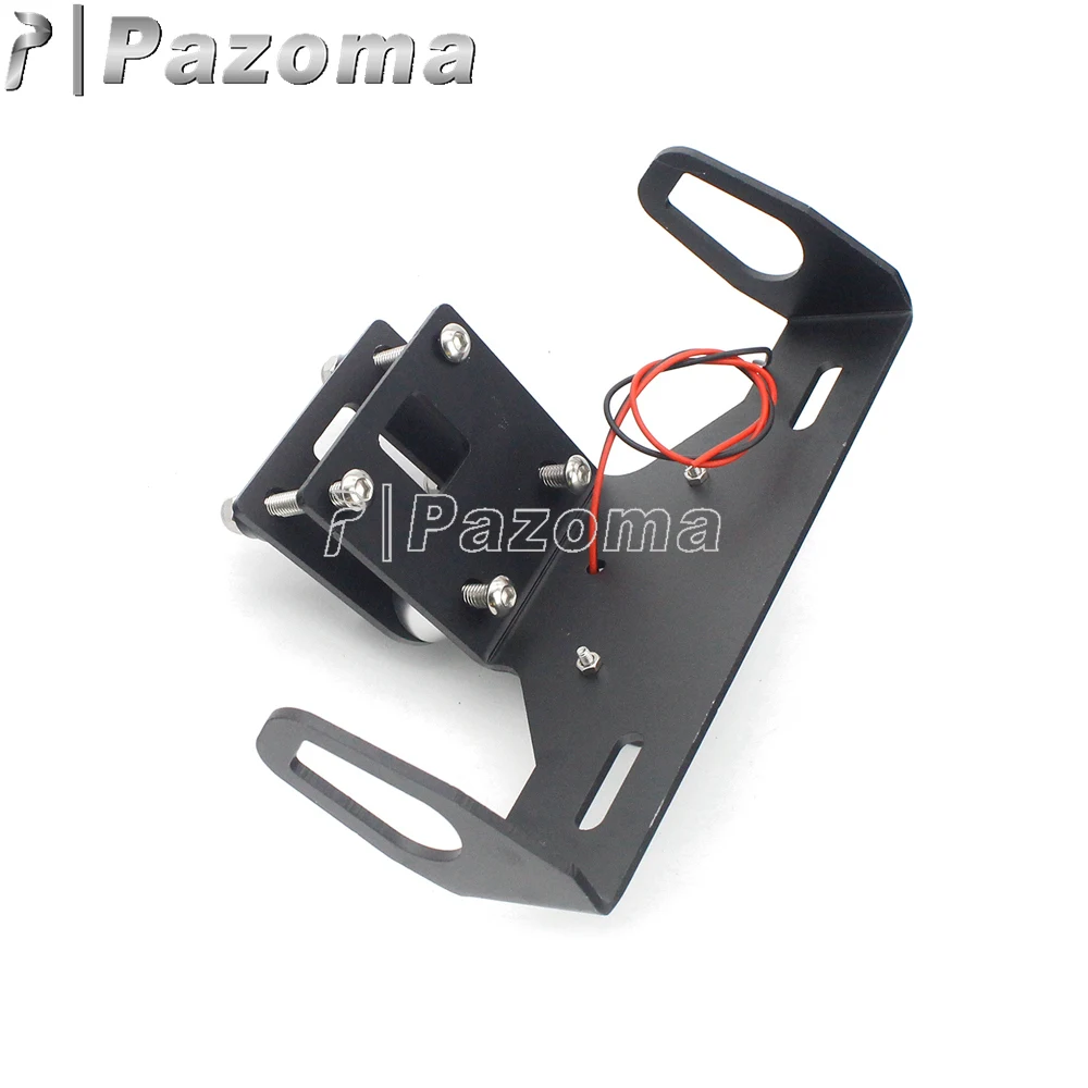 Держатель номерного знака мотоцикла кронштейн ХВОСТ Tidy для Kawasaki Z800 2013-2016 Z 800 Fender