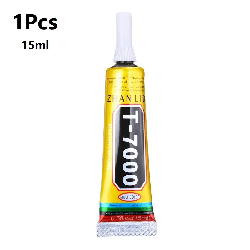 

15/50ml T-7000 Glue Medium Viscosity Moisture Multi-purpose Soft Plastic