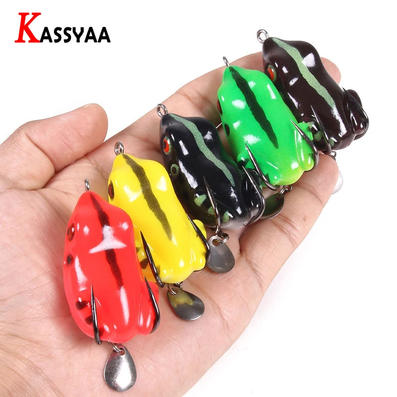 1 шт. мягкая рыболовная приманка с блестками лягушка 55 мм 11 г искусственная