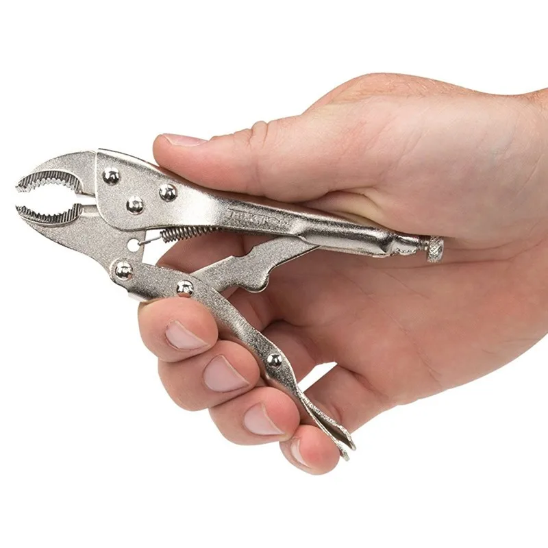 4 дюйма Регулируемый длинноносые плоскогубцы челюсти мини провода тиски