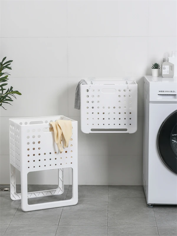 

Foldable Laundry Basket Dirty Clothes Storage Basket Organizer Large Collapsible Laundry Hamper Bathroom Storager Save Space