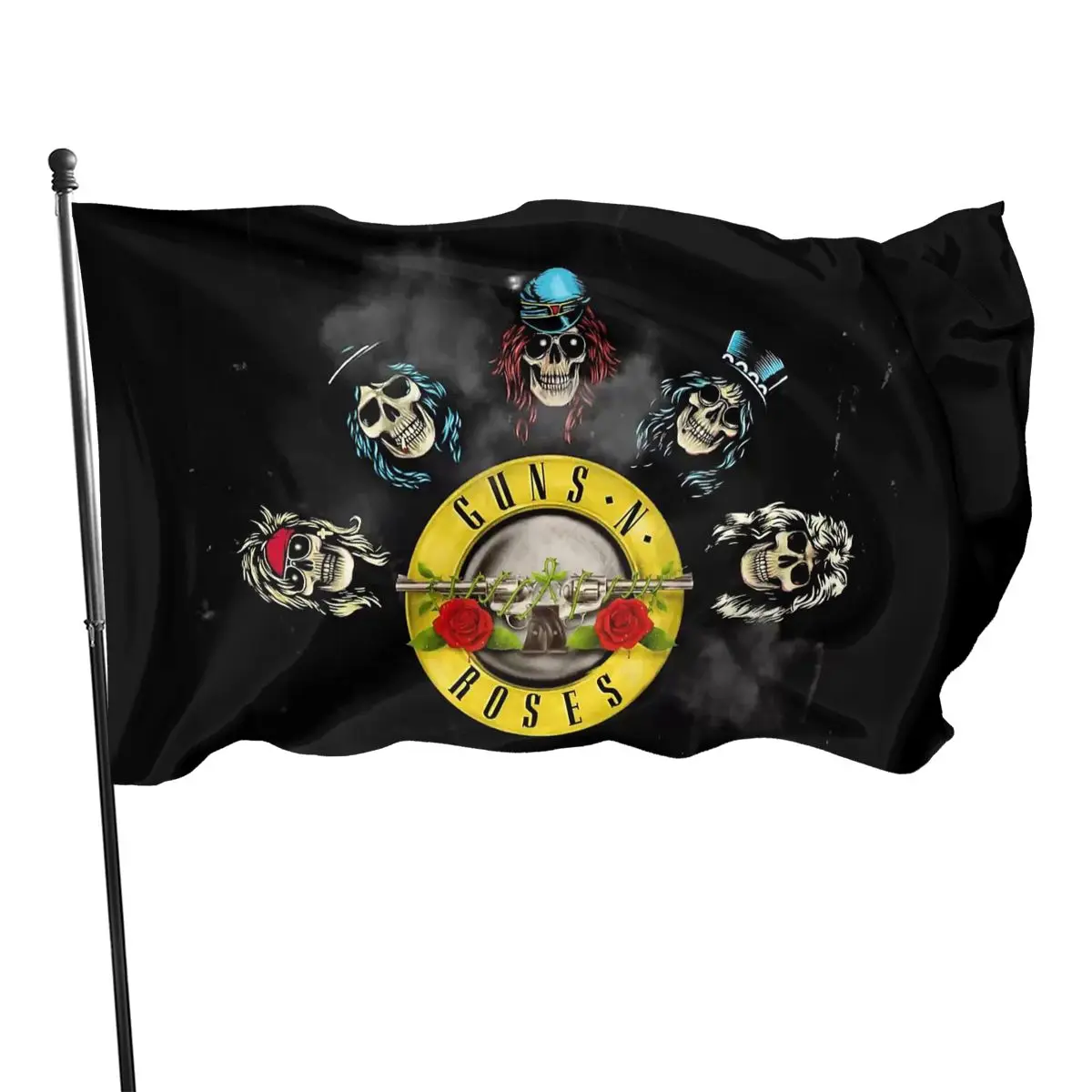 

American Rock Band Guns And Roses Flag for Home Decoration 90x150cm custom banner Flag