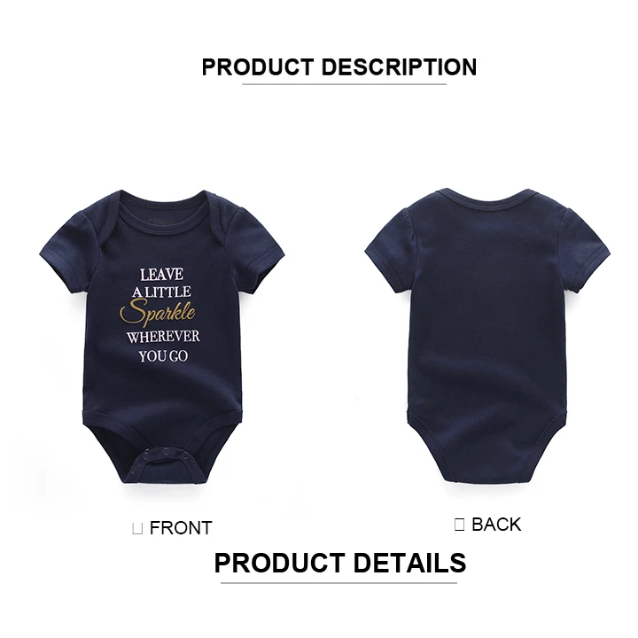 3 шт./партия Единорог короткий рукав детские комбинезоны Детский комбинезон хлопок мальчик девочка ropa малыш Bebe Одежда для девочек