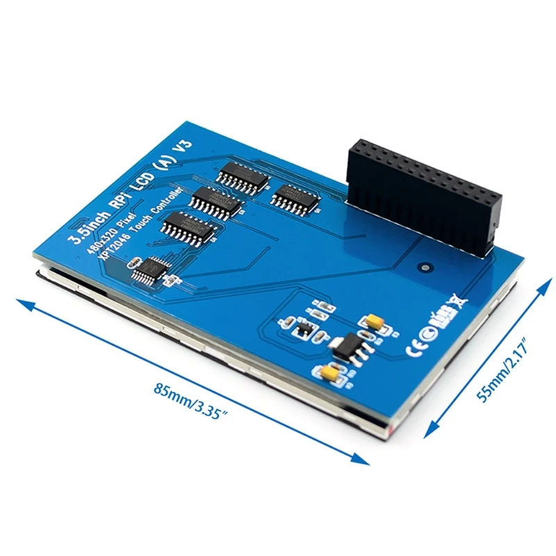 3 5 дюймовый TFT ЖК-дисплей 594F сенсорный экран x 0 интерфейс SPI 16 бит В RPI LCD (A) V3 для