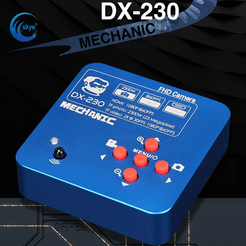 

MECHANIC DX-230 Multi-function Industrial Camera 2300W Pixels 1080P HDMI Microscope Camera USB HD Camera