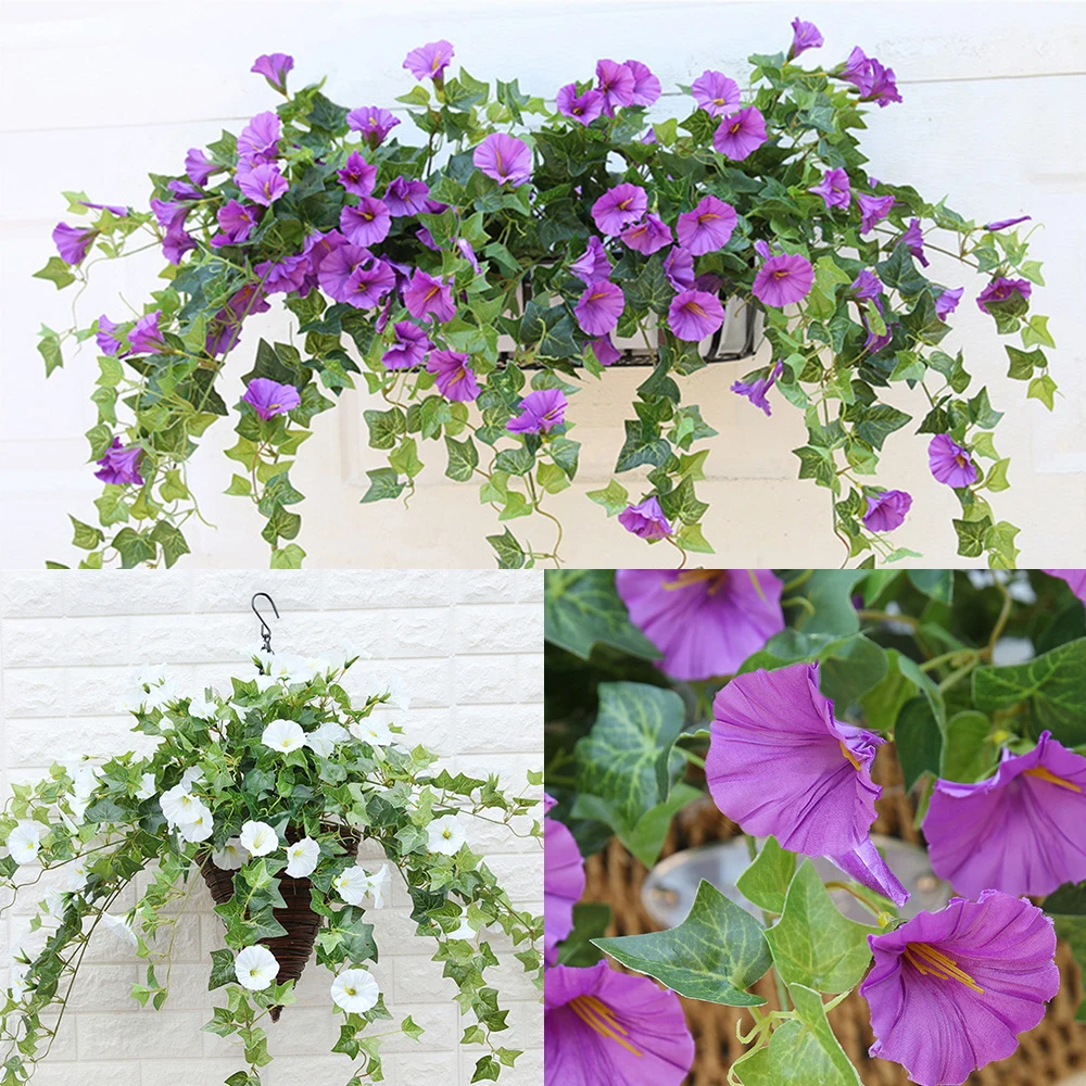 Искусственный цветок имитация Утренней славы Manma Petunia искусственная Орхидея лоза