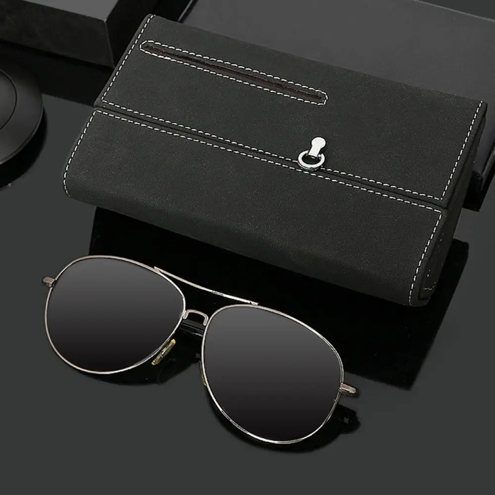 

Универсальный удобный многофункциональный держатель для очков, органайзер для карт, коробка для хранения, аксессуары для салона автомобил...