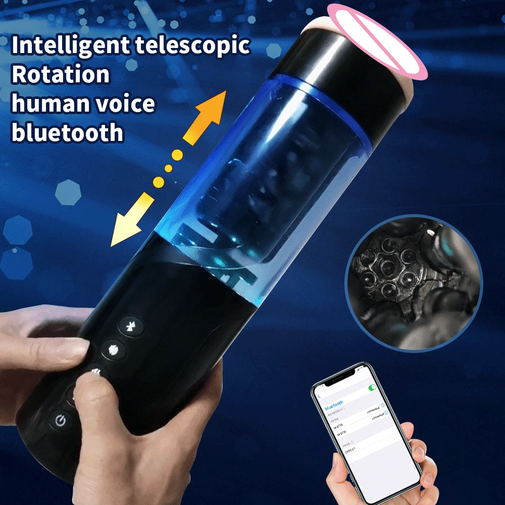 Умный стимулятор для глубокой вагины Мужская чашка мастурбации карманная киска