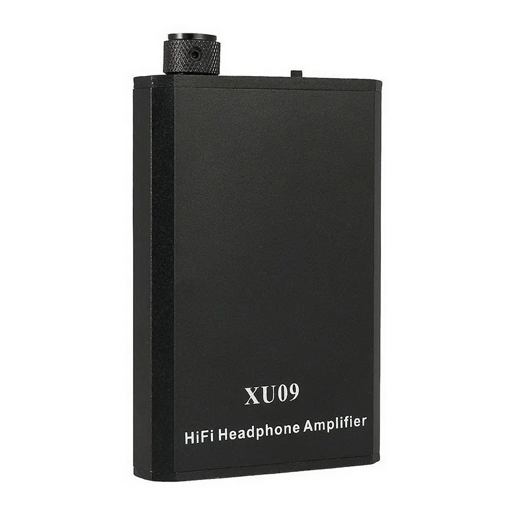 XU09 мини музыкальный улучшитель перезаряжаемый домашний HIFI черный усилитель для