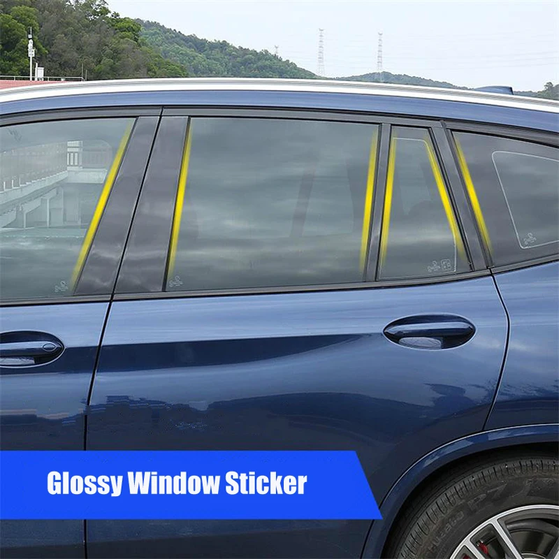 

For BMW X5 X1 Sticker F15 E70 2009-2014 2015-2017 F48 2016-2019 E84 2013-2015 Window Pillar Trim