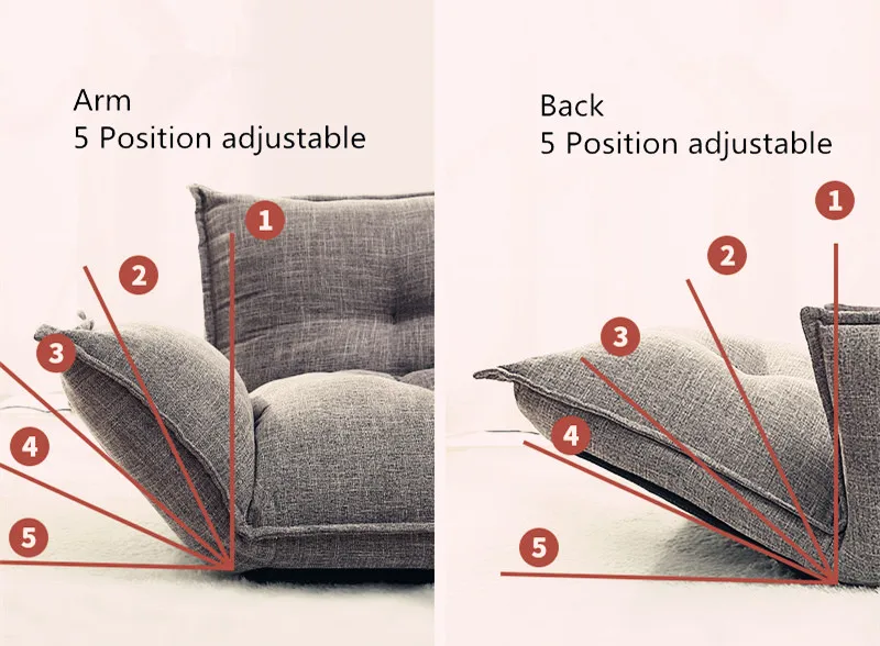 Диван-кровать складной в японском стиле 5 позиций | Мебель