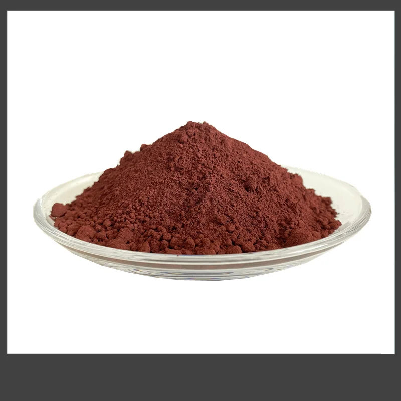 

Fe2O3 high purity iron red micron nano iron Pink