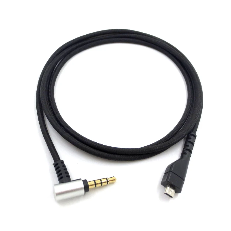 Гарнитура наушники аудио кабель провод Портативный Гибкий игровой для Arctis 3 5 7 JR