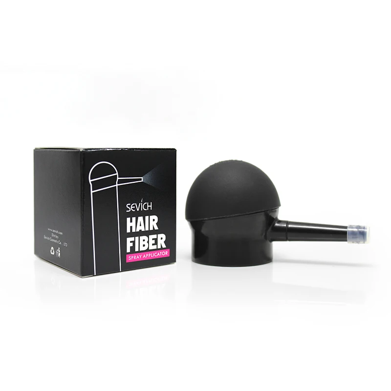 

Nozzle Spray Applicator Pump Tool and Sevich Easy Usage Hair Building Fiber Powders New Package for T-27.5g Bottle 12g 25g