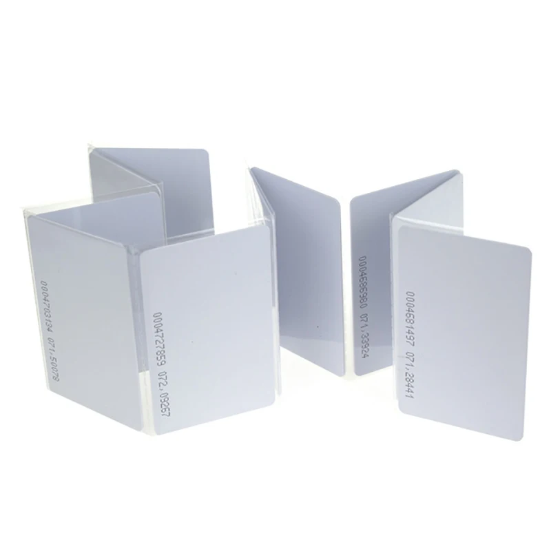 PVC PLASTIC Blank ID Card Credit Thin White Available For Printer | Безопасность и защита