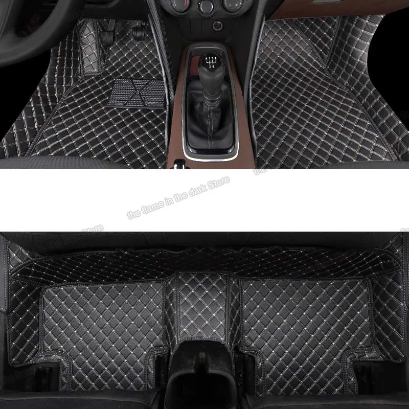 Напольный коврик Lsrtw2017 из волоконной кожи для автомобиля Chevrolet кавалера 2017 2018 2019