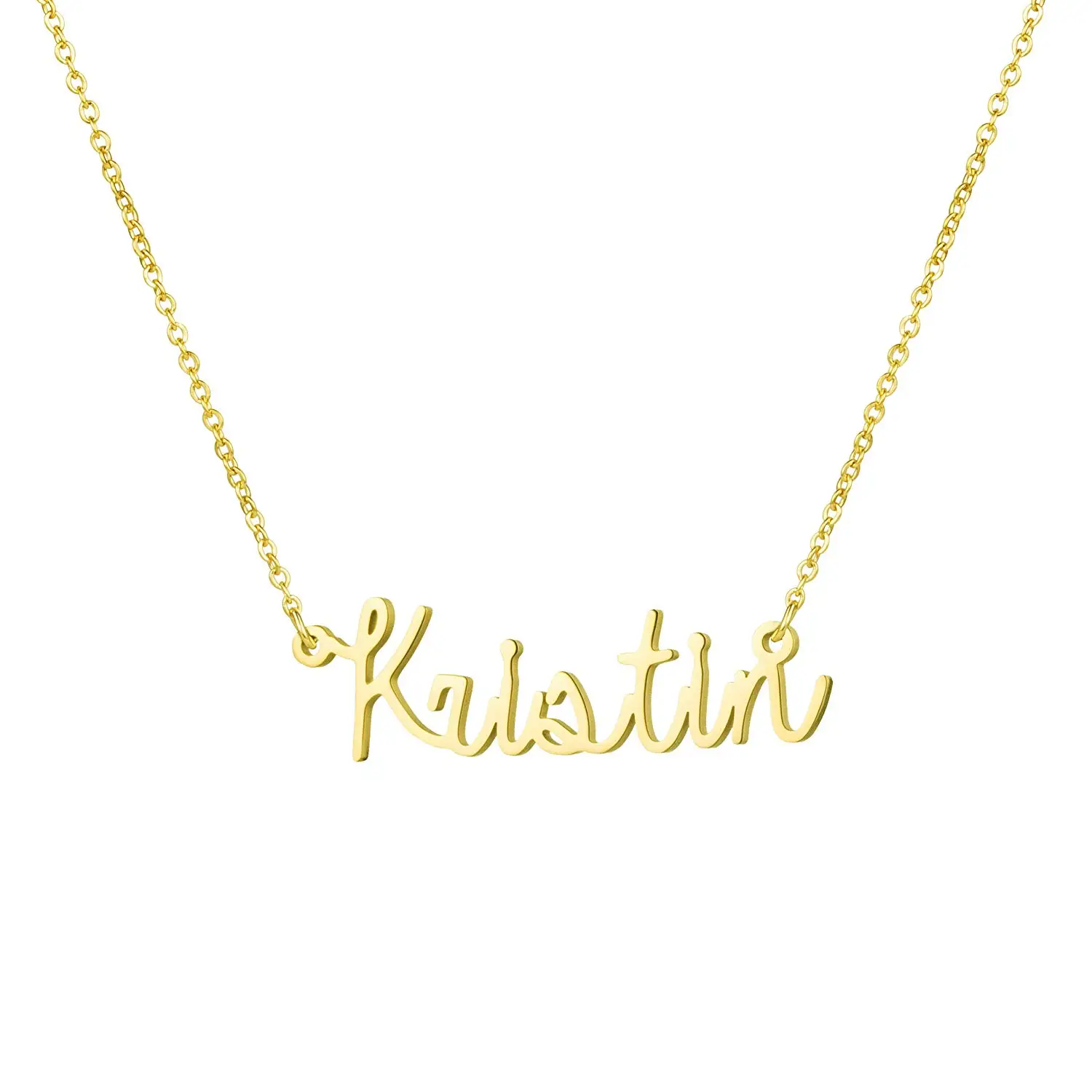 Именное ожерелье из нержавеющей стали персонализированные именные ожерелья