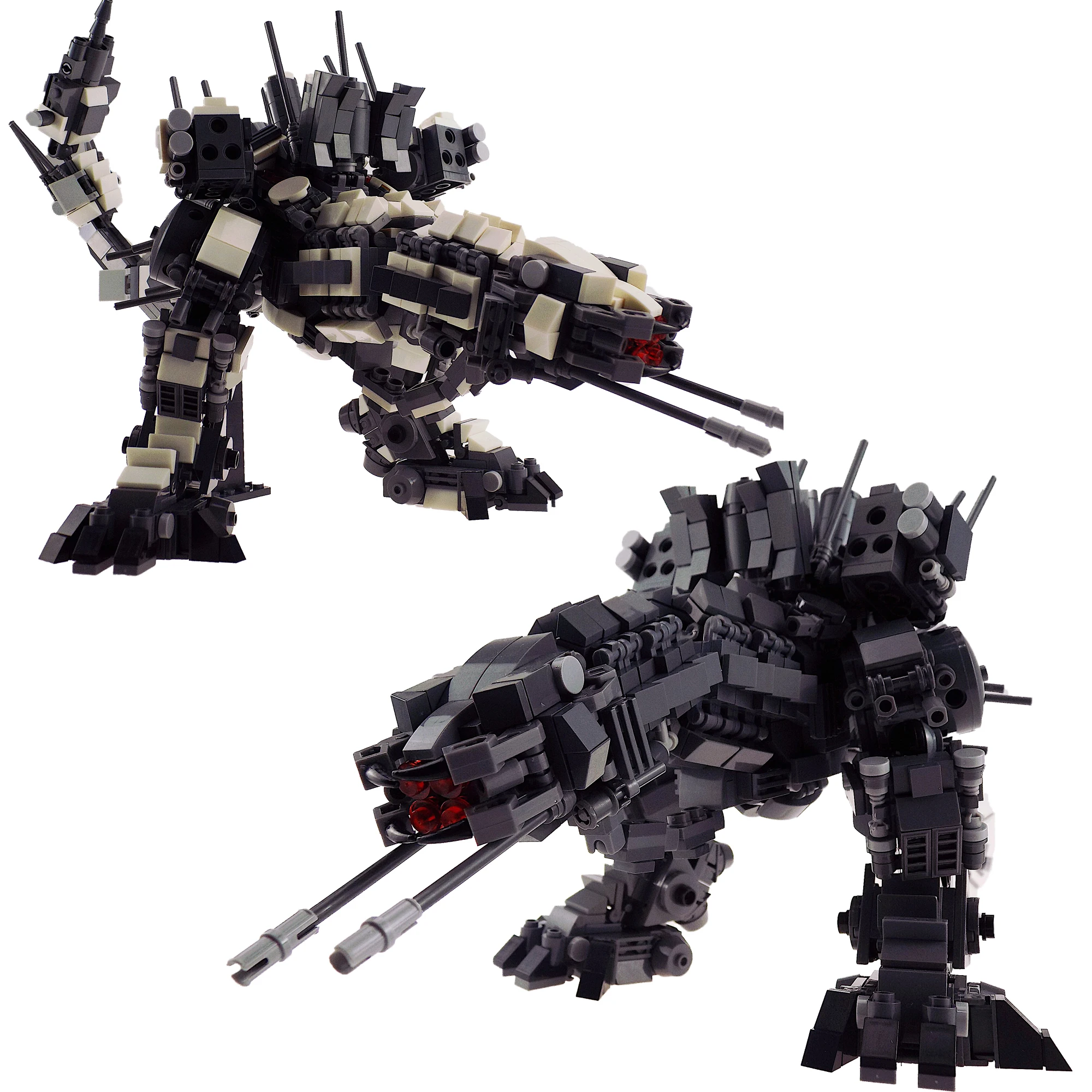 2019 Новое поступление kennie diy moc 1050 + шт механические серии alien Ragnar динозавр