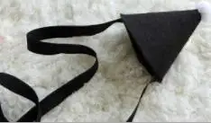 Ins скандинавские 3D голова героя мультфильма Креативные украшения детской комнаты фон стены стерео висящий орнамент - Цвет: black hat