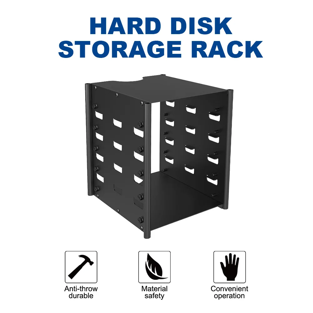 

ACASIS держатель жесткого диска 3,5 HDD держатель металлический крепимый кронштейн 5 слоев, внутренний жесткий диск для Расширение памяти стелла...
