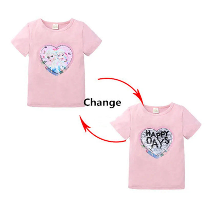 Новинка летняя одежда для маленьких девочек футболка рубашки с короткими