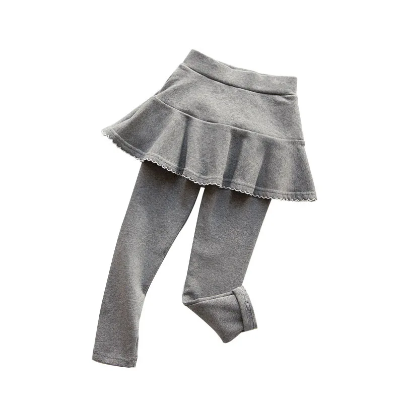 Для девочек на весну и осень спортивные Леггинсы юбка брюки для многослойная