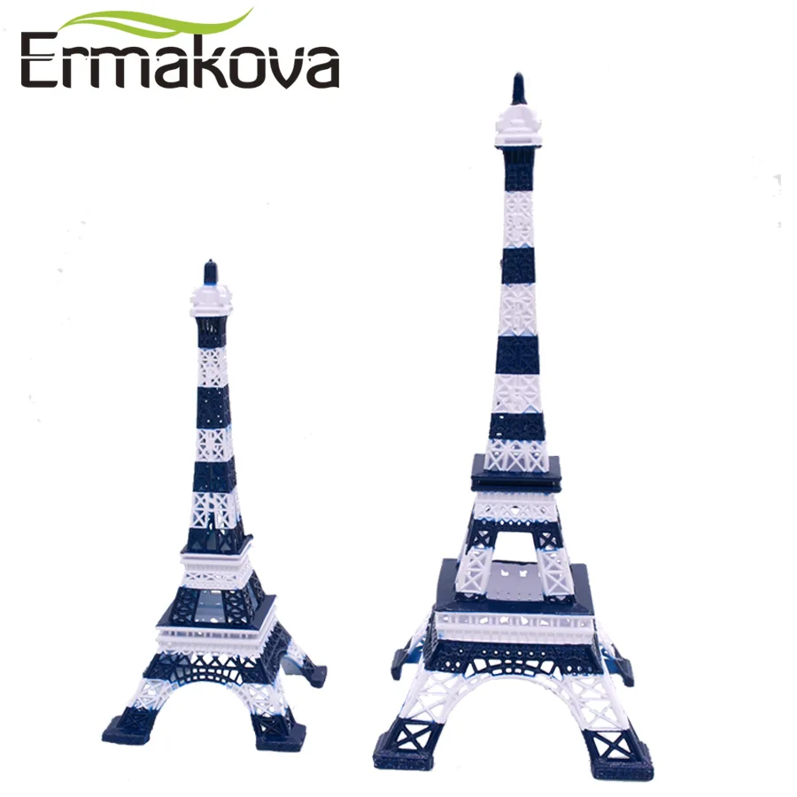 ERMAKOVA Эйфелева статуя винтажная металлическая башня статуэтка всемирно