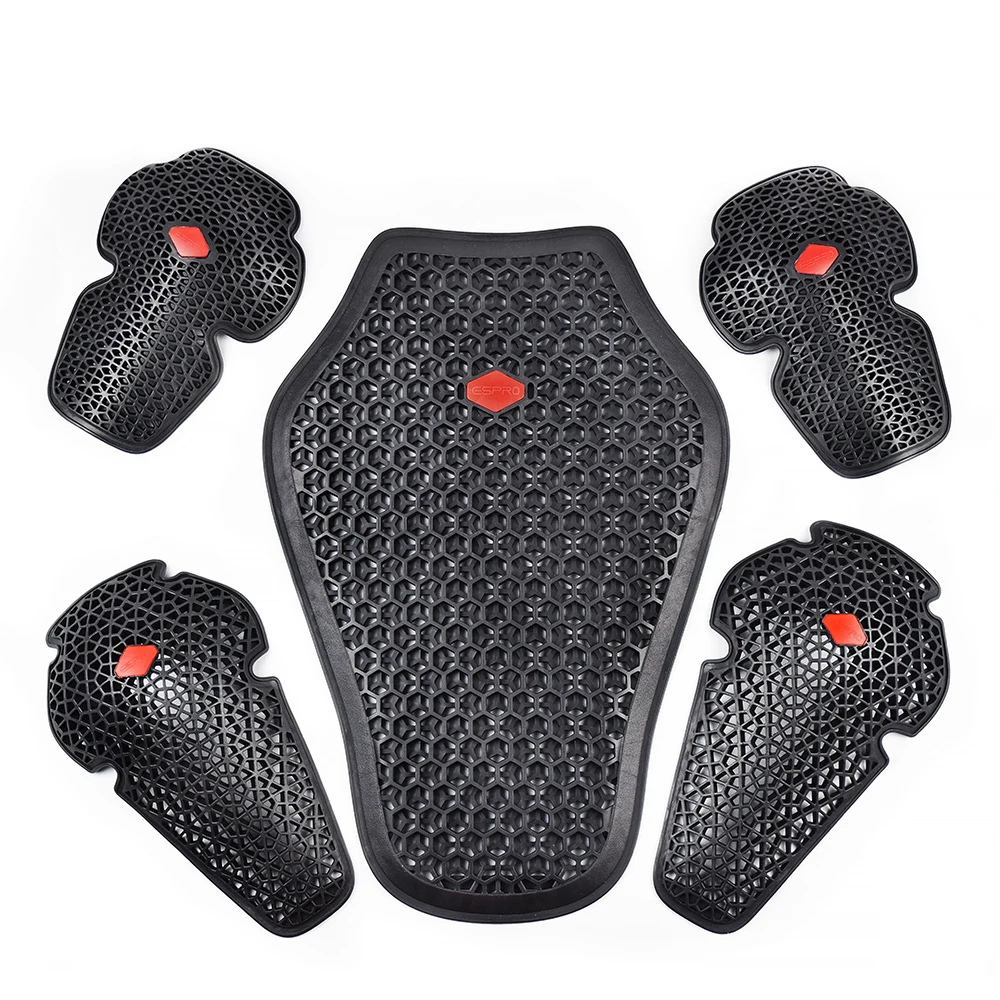 CE Approved Motorcycle Back Protector Universal Motorbike Chest Pads Soft Motorcycle Jacket Insert Armor Moto Dorsal Equipment