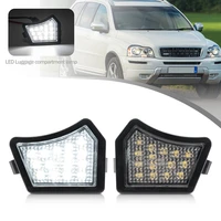 2pcs led under mirror puddle light for volvo xc90 xc70 xc60 v40 v50 v60 v70 mk3 c70 mk2 jaguar xk xf courtesy car door lamp