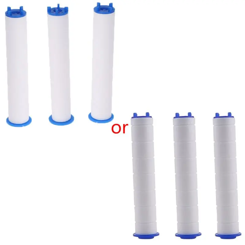 

3 Pcs High Pressure Anion Hand Held Water Shower Filters Bathroom Bathing D0AC