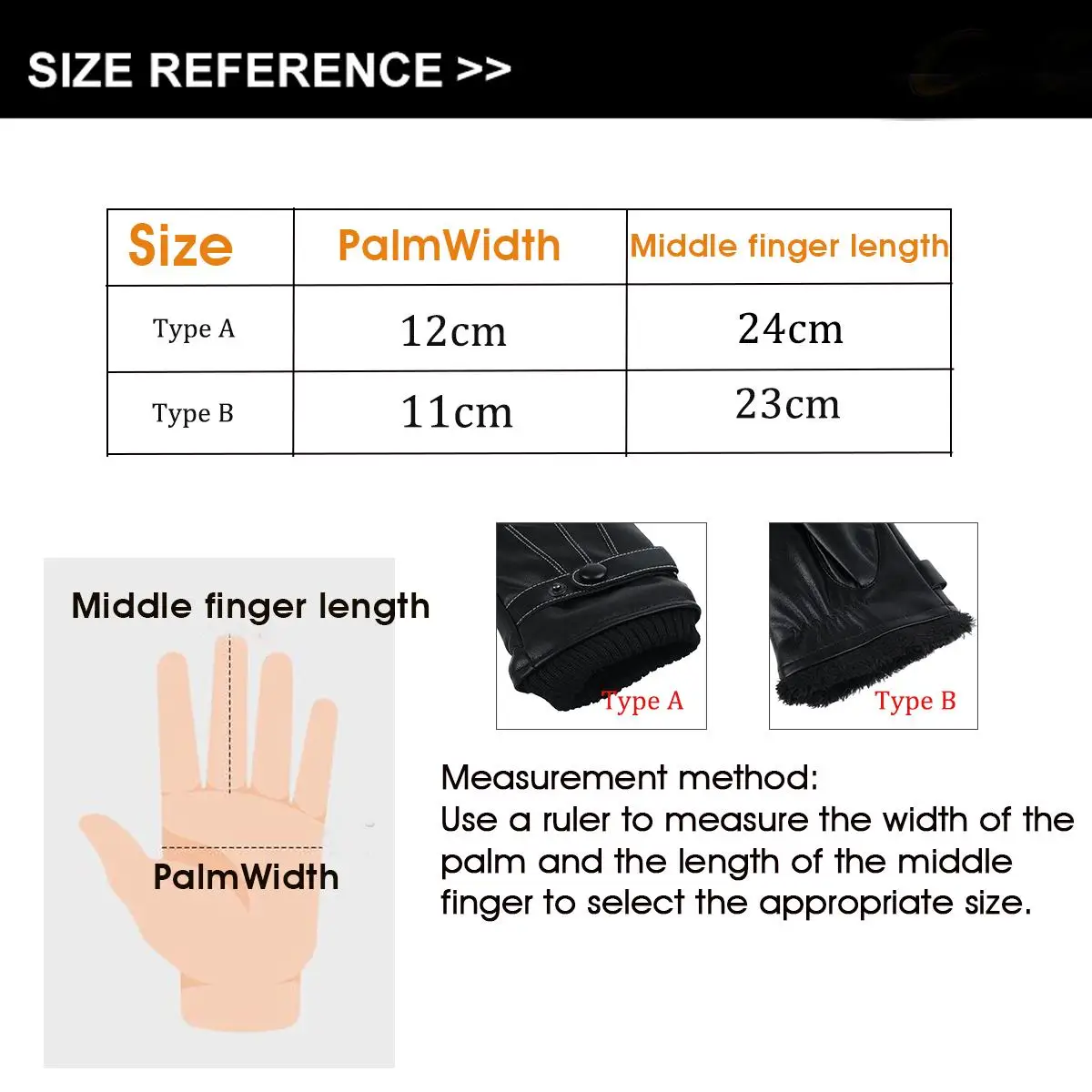 

Men Genuine Sheepskin Leather Gloves Autumn Winter Warm Mitten Touch Screen Full Finger Black Gloves