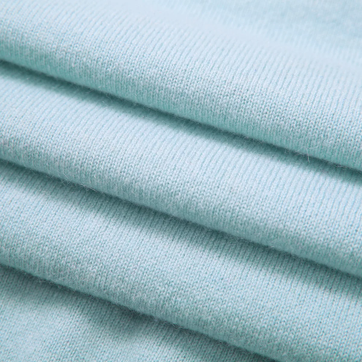 

masigoch knitted spring new 100% cashmere half turtleneck blue sweaters for women