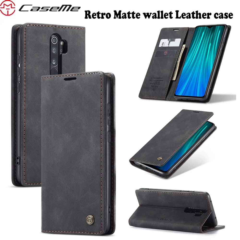 Чехол-книжка CaseMe для телефона Redmi Note 8 Pro K20 K30 кожаный чехол с зумом Xiaomi Mi 9 9T